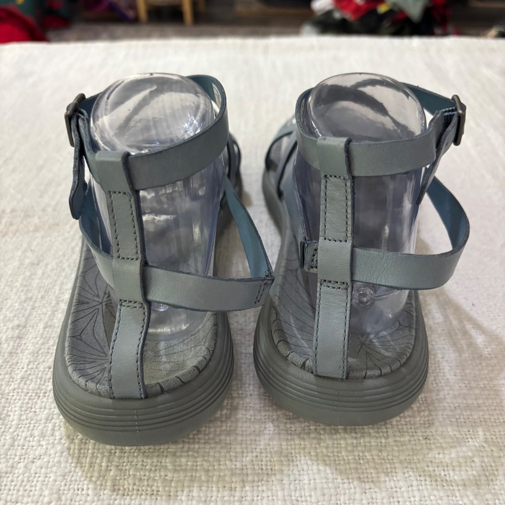 Merrell Terran Lattice II Sandals Blue Heaven Leather Strappy J94240 Womens 9 - Picture 5 of 7